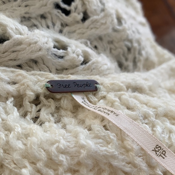 Free people beautiful cream summer knit - Picture 4 of 4
